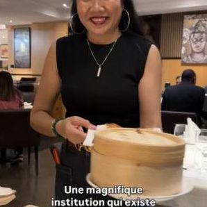 Riz gluant coco-mangue chez Kokping