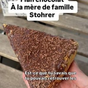 Flan chocolat Stohrer chez À la Mère de Famille
